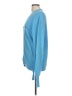 IZOD 100% Acrylic Blue Cardigan Size L - photo 5