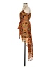 Truth NYC 100% Polyester Paisley Orange Cocktail Dress Size S - photo 5