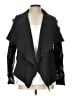 Ci Sono 100% Polyurethane Chevron-herringbone Gray Jacket Size L - photo 1