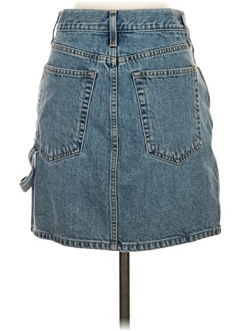Helmut Lang Denim Skirt (view 2)