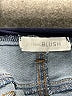 Pink Blush Blue Denim Shorts Size XS - photo 6