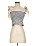 Koch 100% Polyester Gray Sleeveless Top Size S - photo 1