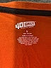 Duluth Trading Co. 100% Cotton Solid Orange Short Sleeve T-Shirt Size S (baby) - photo 3