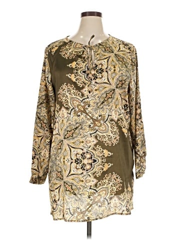 Chico's Long Sleeve Blouse (view 1)