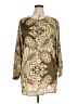 Chico's 100% Polyester Gold Long Sleeve Blouse Size XL (3) - photo 1