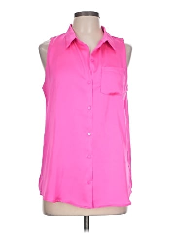 Skies Are Blue Sleeveless Blouse (view 1)