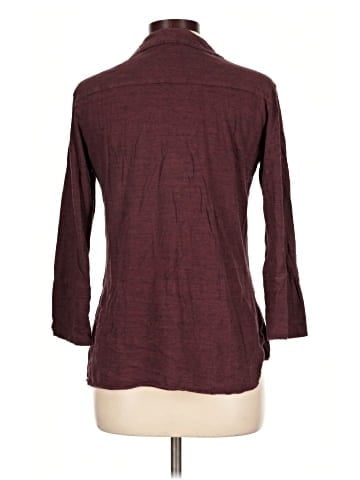 James Perse 3/4 Sleeve Button-Down Shirt (view 2)