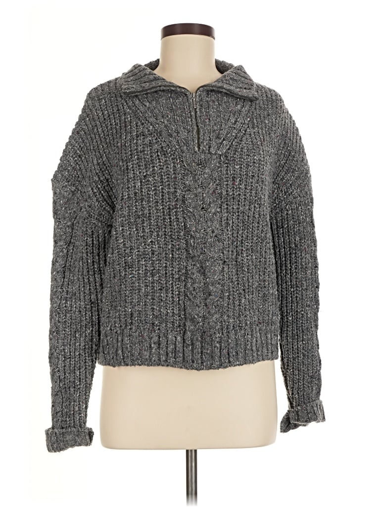 Pre-owned Prana Pullover Sweater In Gray