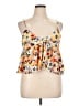 BCBGeneration Orange Sleeveless Blouse Size XL - photo 1