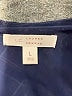 LC Lauren Conrad 100% Polyester Blue Long Sleeve Blouse Size L - photo 7