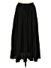 H&M 100% Polyester Solid Black Formal Skirt Size S - photo 1