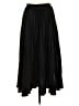H&M 100% Polyester Solid Black Formal Skirt Size S - photo 2