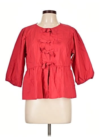 Velvet Heart 3/4 Sleeve Blouse (view 1)
