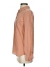 Equipment 100% Silk Orange Long Sleeve Silk Top Size S - photo 5