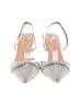 INC International Concepts Silver Heels Size 8 1/2 - photo 2