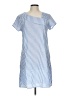 Unbranded Stripes Blue Casual Dress Size L - photo 1