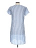 Unbranded Stripes Blue Casual Dress Size L - photo 2