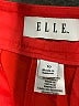 Elle Solid Red Shorts Size 10 - photo 3