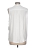 Simply Vera Vera Wang 100% Polyester White Sleeveless Blouse Size L - photo 2