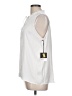 Simply Vera Vera Wang 100% Polyester White Sleeveless Blouse Size L - photo 5