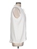 Simply Vera Vera Wang 100% Polyester White Sleeveless Blouse Size L - photo 4