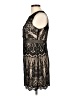 The Room 100% Polyester Black Cocktail Dress Size L - photo 5
