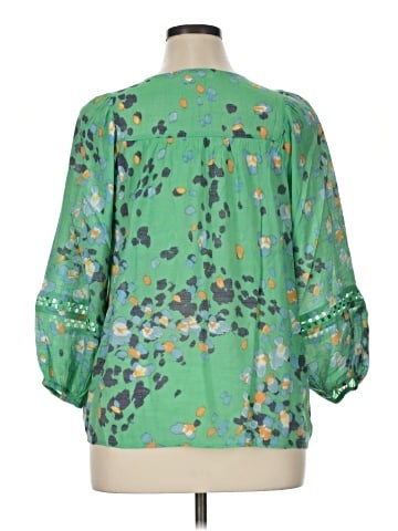 Hope & Harlow 3/4 Sleeve Blouse (view 2)