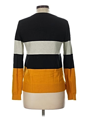 Hem & Thread Pullover Sweater (view 2)