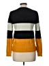 Hem & Thread Color Block Yellow Pullover Sweater Size L - photo 2
