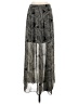 Love 21 100% Polyester Graphic Gray Casual Skirt Size S - photo 1