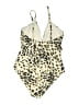 Aerie Animal Print Ivory One Piece Swimsuit Size L - photo 2