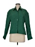 Naked Zebra 100% Polyester Green Long Sleeve Blouse Size M - photo 1