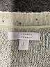 LC Lauren Conrad Metallic Ivory Pullover Sweater Size L - photo 7