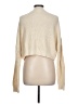 Line & Dot 100% Acrylic Ivory Cardigan Size L - photo 2