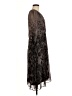 DKNY 100% Polyester Animal Print Brown Cocktail Dress Size 8 (petite) - photo 4
