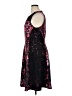 Roz & Ali Floral Black Cocktail Dress Size 14 - photo 5