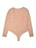 Intimately by Free People Solid Tan Bodysuit Size M - photo 1