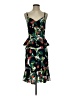J.Crew Tropical Black Cocktail Dress Size 4 - photo 1