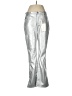KANCAN JEANS 100% Polyurethane Metallic Silver Jeans Size 9 (petite) - photo 1