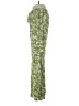 Blu Pepper Tropical Green Casual Pants Size S - photo 5