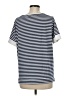 Lands' End Stripes Blue Short Sleeve Top Size M - photo 2