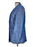 Sans Souci 100% Polyester Tweed Blue Blazer Size L - photo 5
