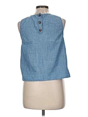 J.Crew Factory Store Sleeveless Blouse (view 2)