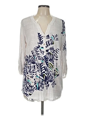 Nic + Zoe 3/4 Sleeve Blouse (view 1)