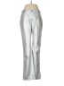KANCAN JEANS 100% Polyurethane Metallic Silver Jeans Size 9 (petite) - photo 1