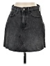 The Drop Gray Denim Skirt Size XS - photo 1