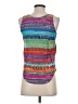 Assorted Brands Blue Sleeveless Blouse Size S - photo 2