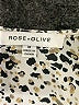 Rose + Olive 100% Polyester Ivory Sleeveless Blouse Size M - photo 7