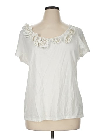 Soft Surroundings Short Sleeve Blouse (view 1)