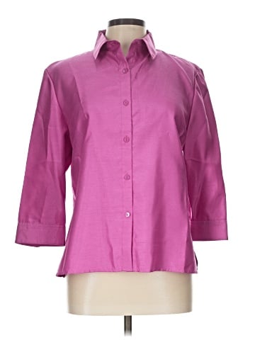 Sag Harbor 3/4 Sleeve Blouse (view 1)